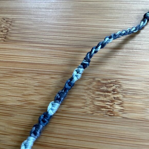 Philippa Woven Bracelet anklet trendy comfortable tie embroidery thread woven gi - Picture 2 of 3